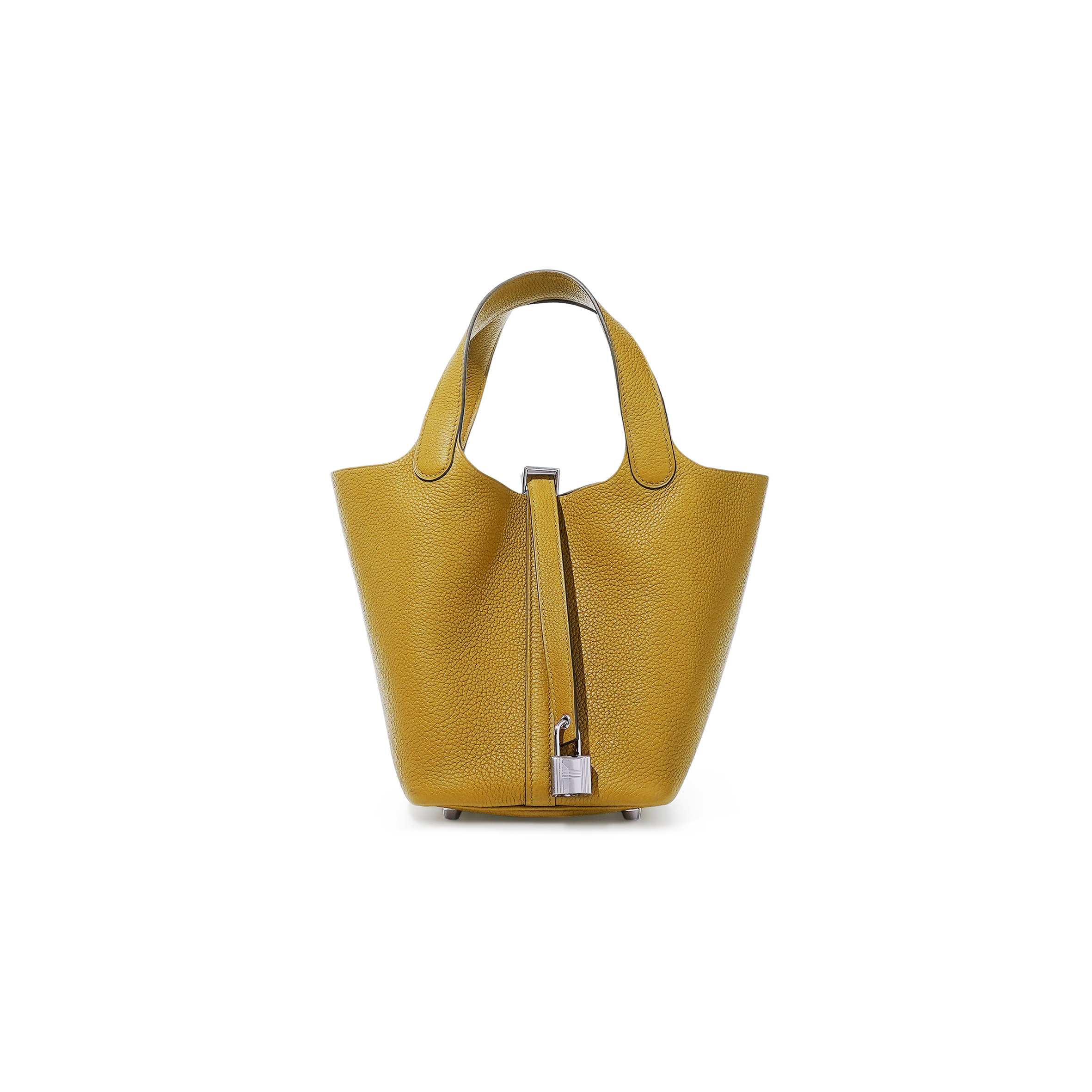 H**mes picotin lock 18 taurillon clemence h056289ck9d (18*18*13cm)